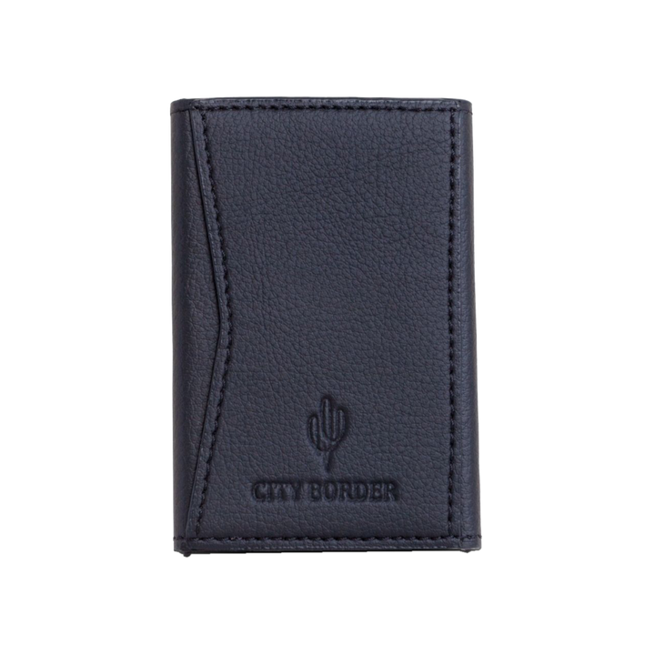 City Border Gantrisch Cardholder in modernem Design, kompakte Größe in Dunkelblau.