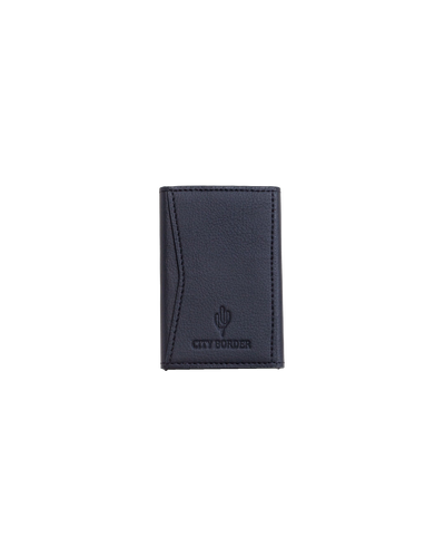 City Border Gantrisch Cardholder in modernem Design, kompakte Größe in Dunkelblau.