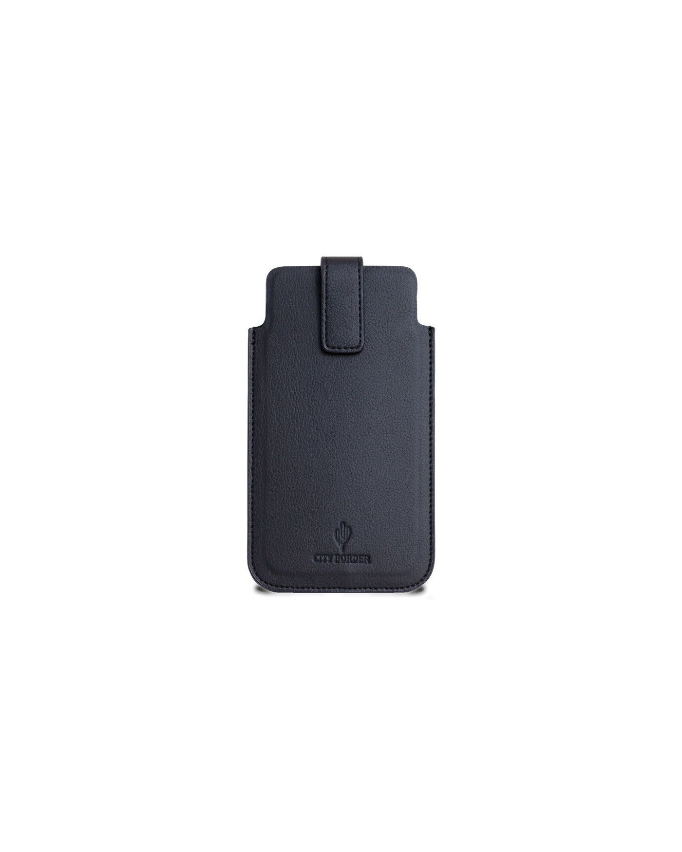 Die schwarze Bastei Handyhülle von City Border, stilvoll und funktional für das Smartphone. Handyhülle Universal.
